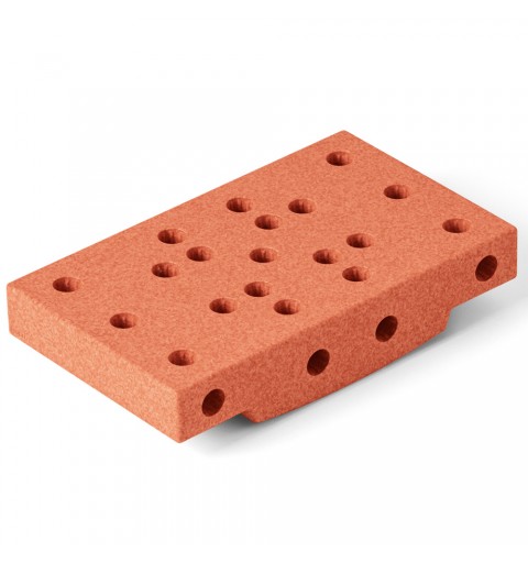 MODU -  block base - sensoryczny blok piankowy | Pomarańczowy